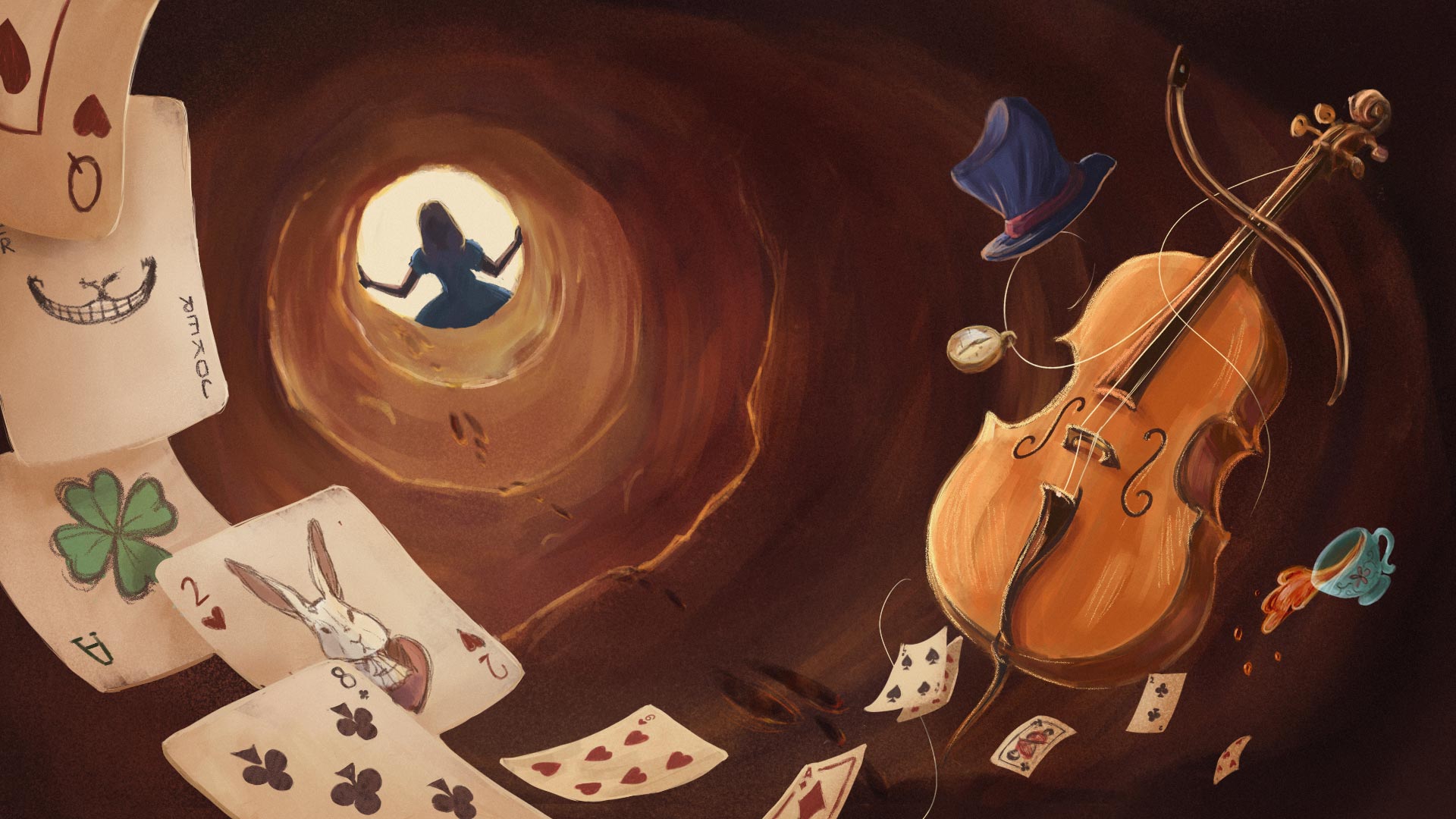 Featured image for “Familjekonsert – Alice i underlandet”